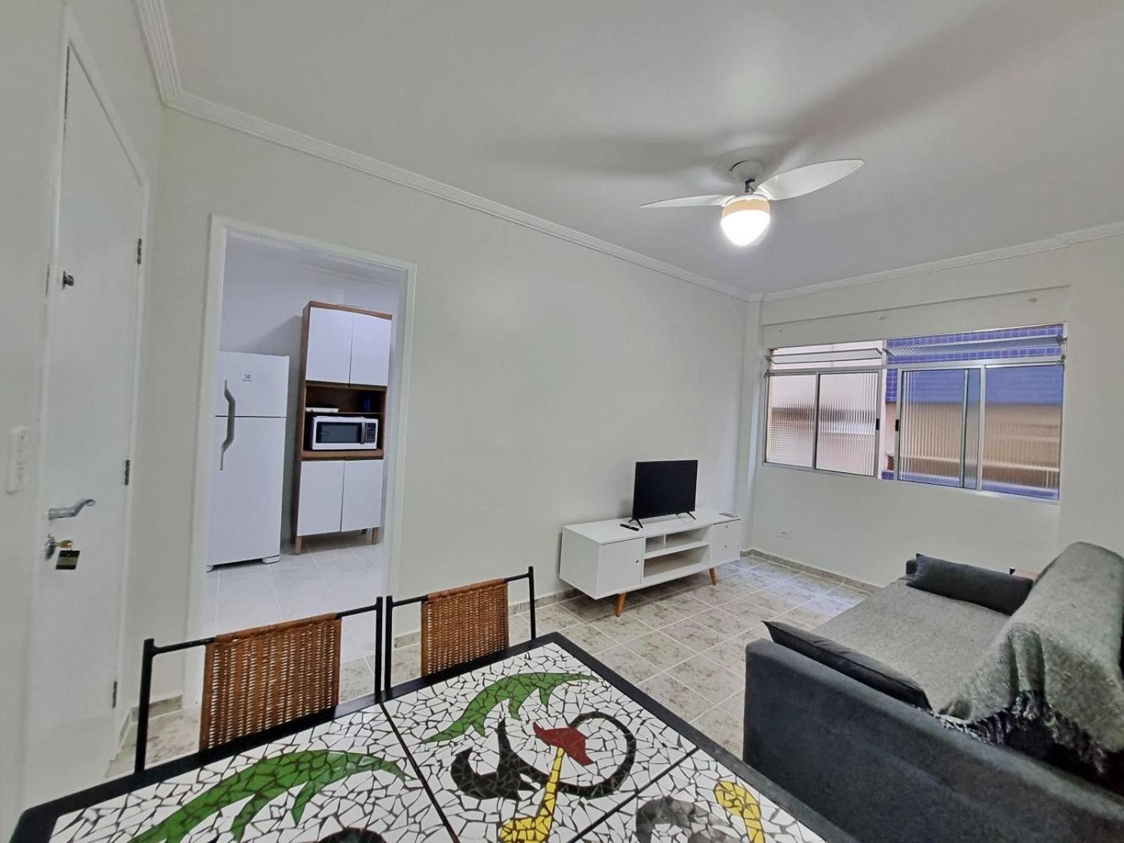 과루자 01 Dorm Reformado C/Ar Cond, Wi-Fi, 1 Vaga, Enseada, Prox Ao Pao De Acucar 아파트 외부 사진